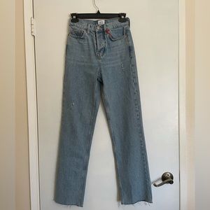BDG high waisted medium wash jeans
